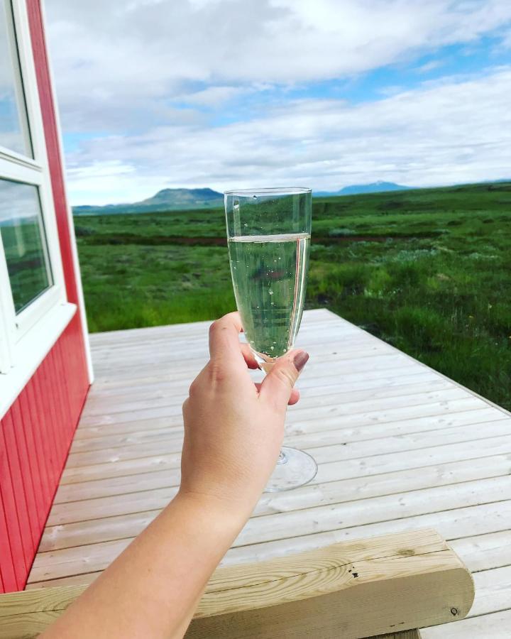 Blue View Cabin 1B With Private Hot Tub Reykholt  Zewnętrze zdjęcie