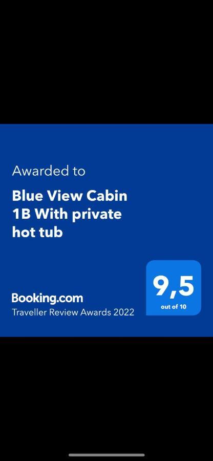 Blue View Cabin 1B With Private Hot Tub Reykholt  Zewnętrze zdjęcie
