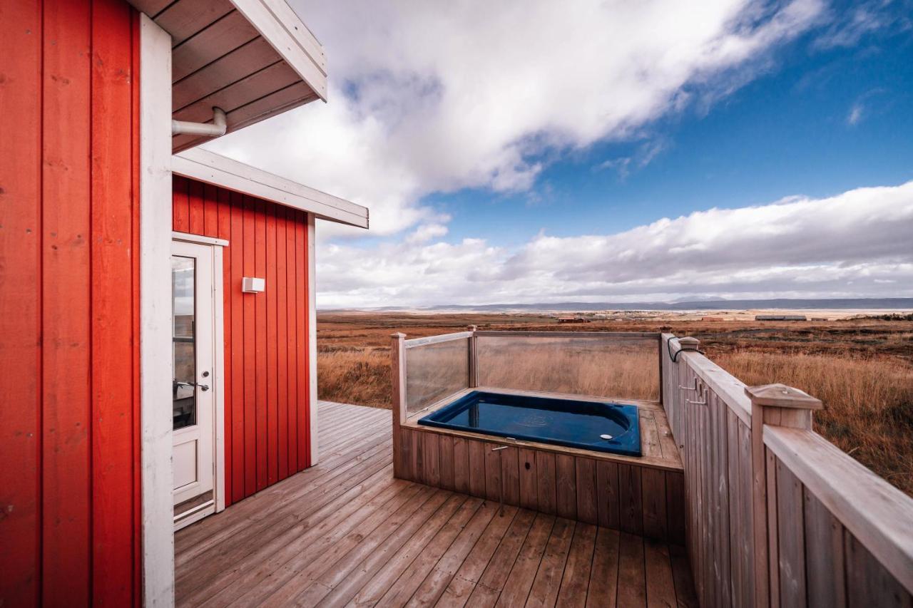 Blue View Cabin 1B With Private Hot Tub Reykholt  Zewnętrze zdjęcie